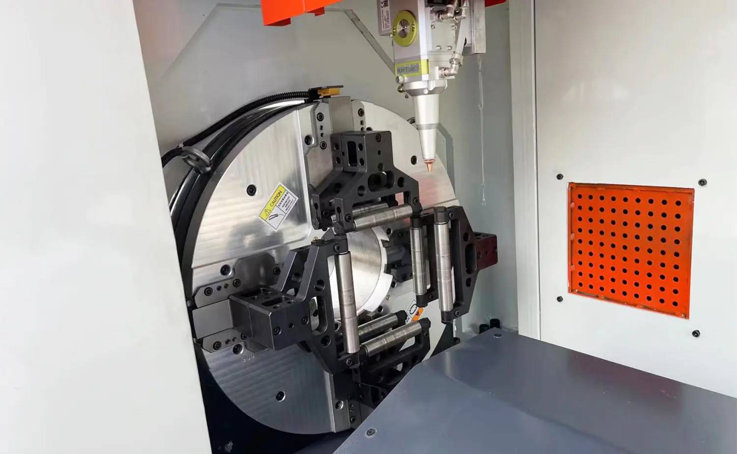 MCJG160 högprecisionsskärmaskin för laserrör