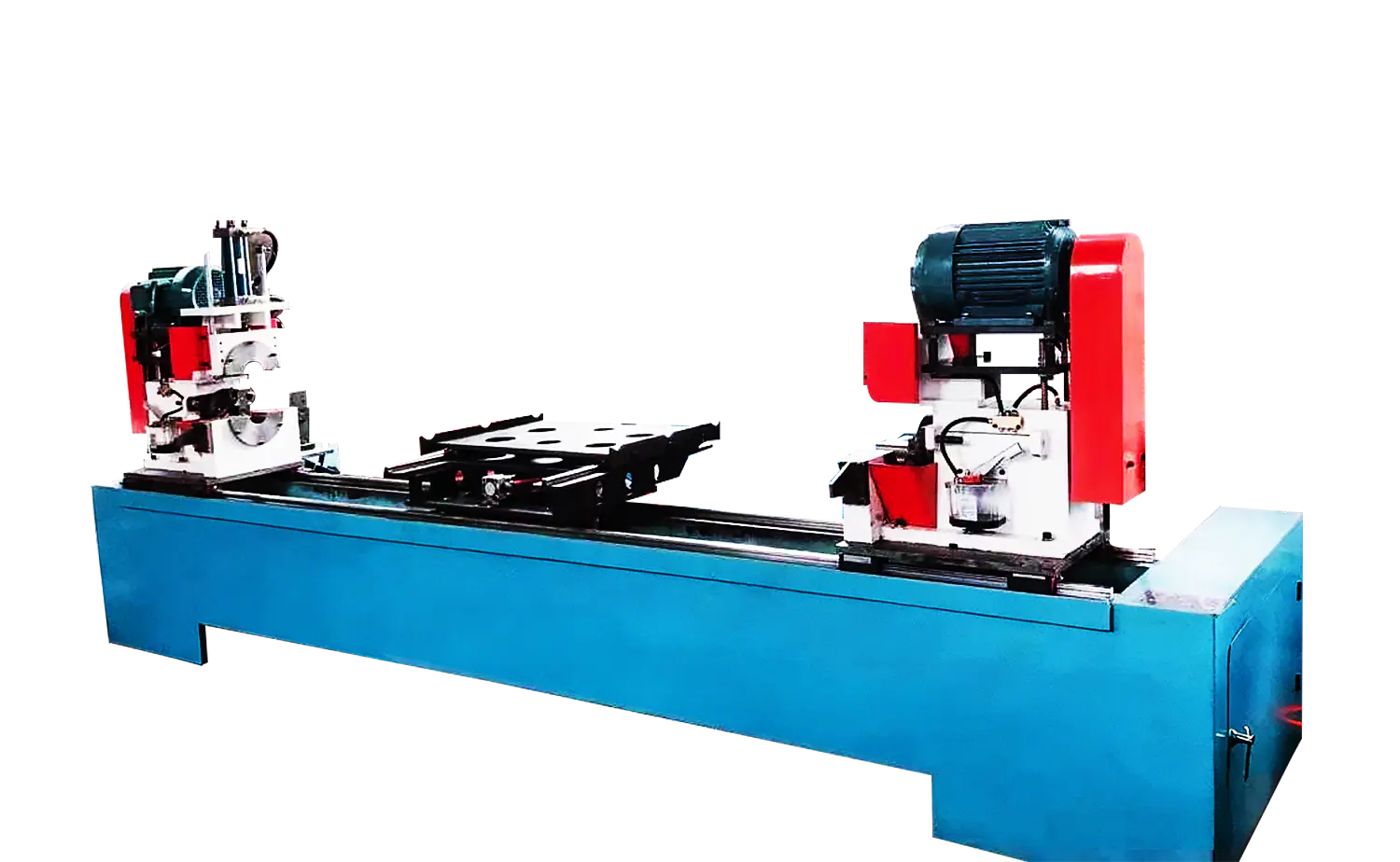 DEF PV-serien dubbelhuvud hydraulisk avfasningsmaskin för rör